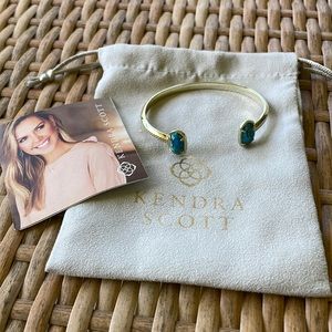 Kendra Scott Gold Turquoise Bracelet